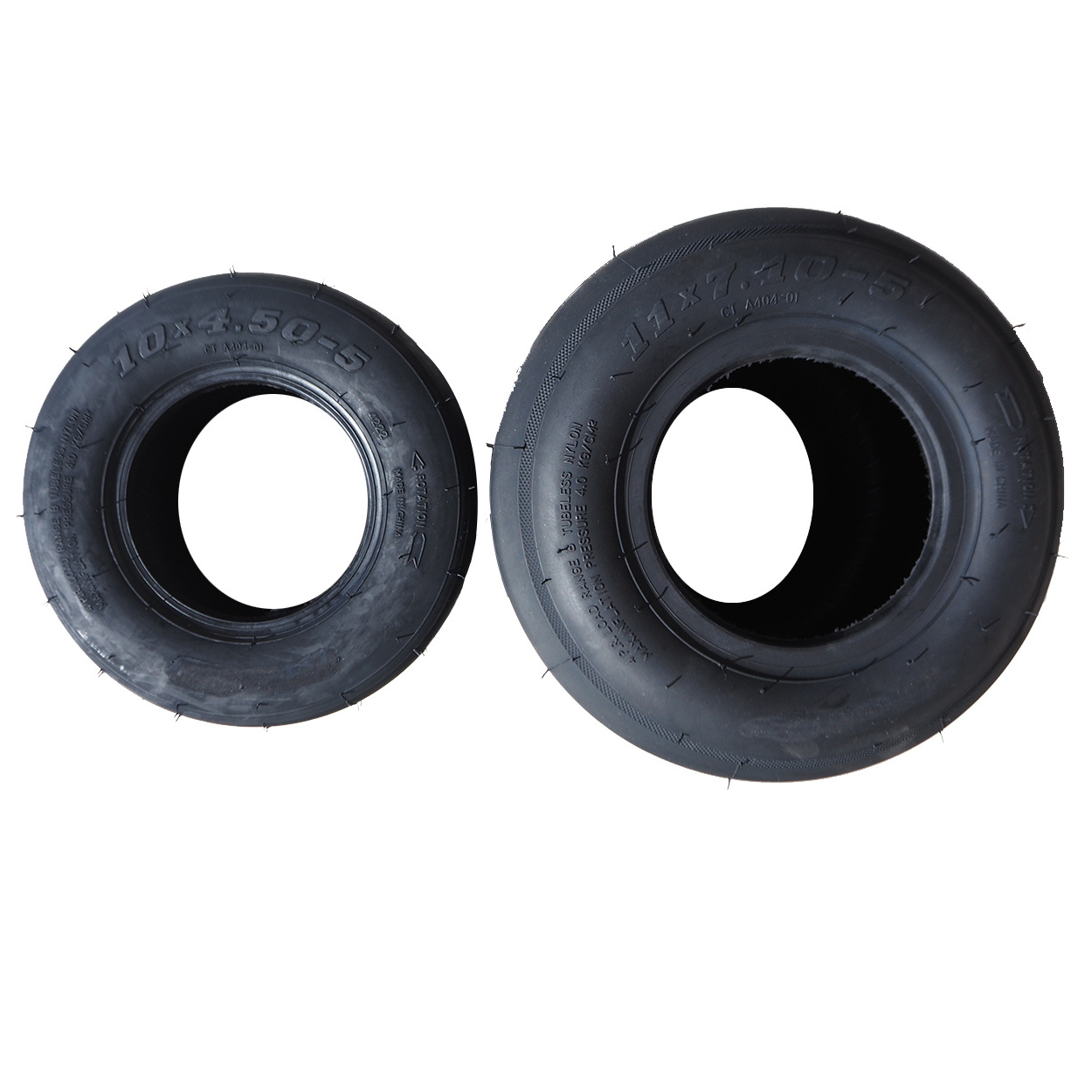 Factory wholesale popular ATV tyre 10x4.50-5 11x7.10- 5  go kart tire