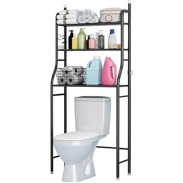 3 floors bathroom space saver bathroom corner shelf storage rack above toilet rack accessories washing machine bathroom tower