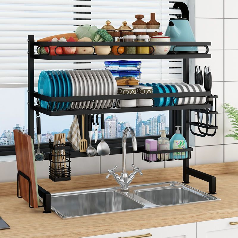 High Quality Customized Multifunctional Kitchen Sink Pan Shelf Countertop Dish Drain Rack