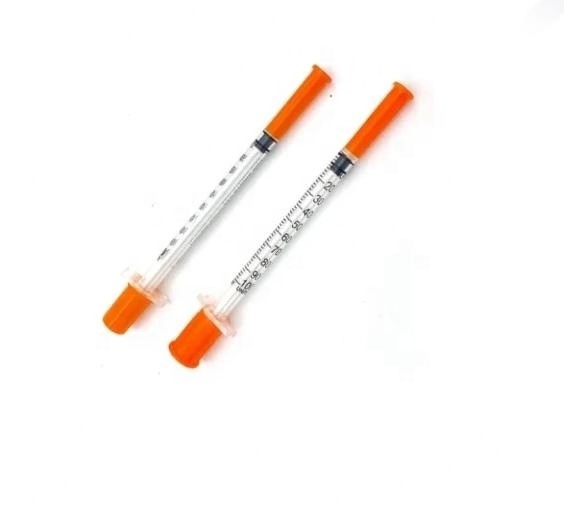 Disposable Medical Insulin Syringe