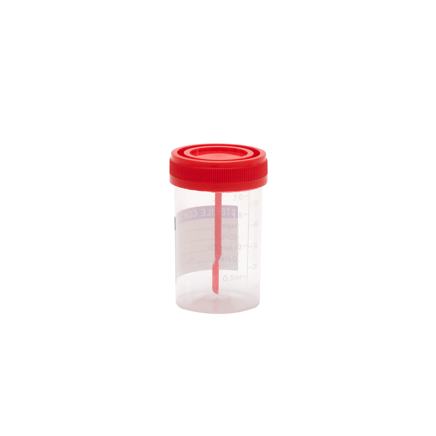 Sterile individual package 30ml 60mlplastic urine specimen container specimen cups for medical