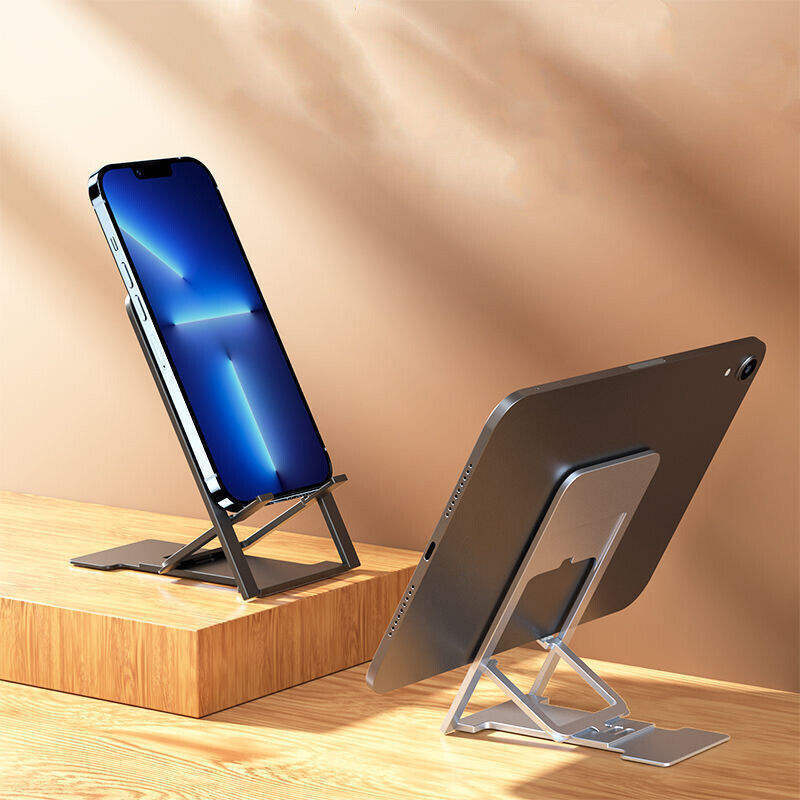 Portable cell phone holder stand card foldable desk mobile phone holder for iPhone 13 Pro