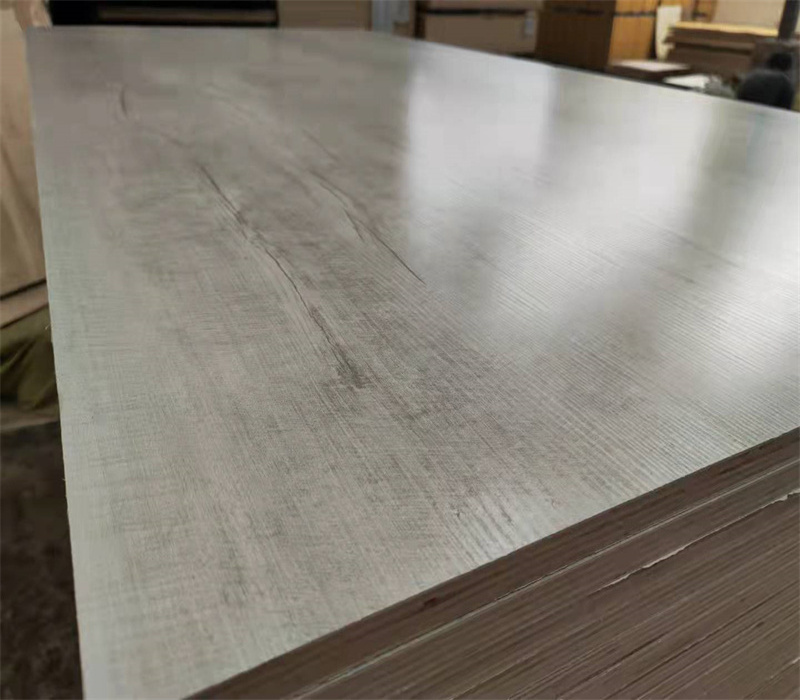 1220mm*2440mm 18 mm White color melamine laminated plywood sheet