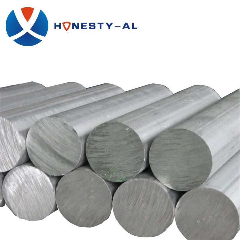 HONESTY-AL Cutting Size Aluminium Billet 2024 6061 6082 7075 Aluminum Round Bar / Aluminum Rod Price