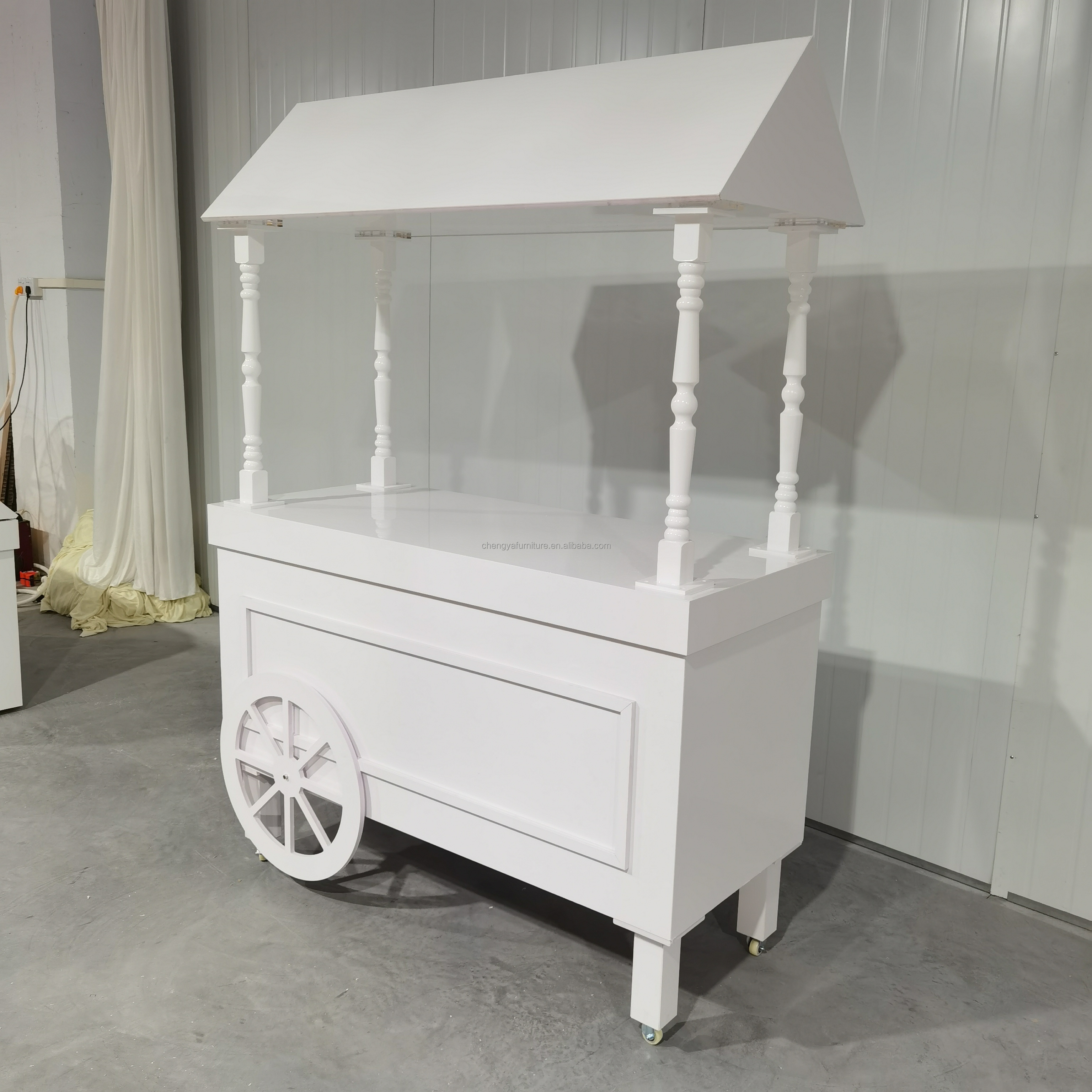 Baby Shower Dessert Candy Cart Display Sweet Cart For Wedding Event Decoration