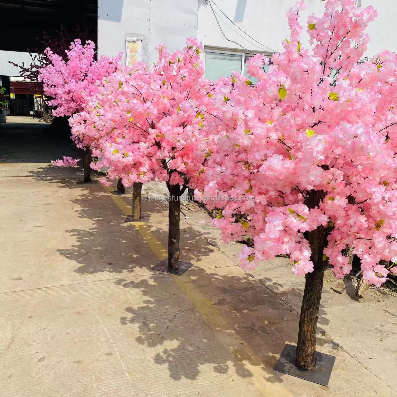 New design artificial plants trees wholesale cherry blossom tree centerpiece