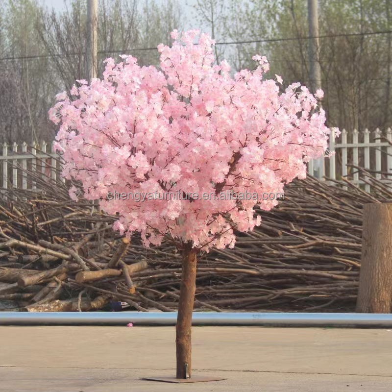 New design artificial plants trees wholesale cherry blossom tree centerpiece