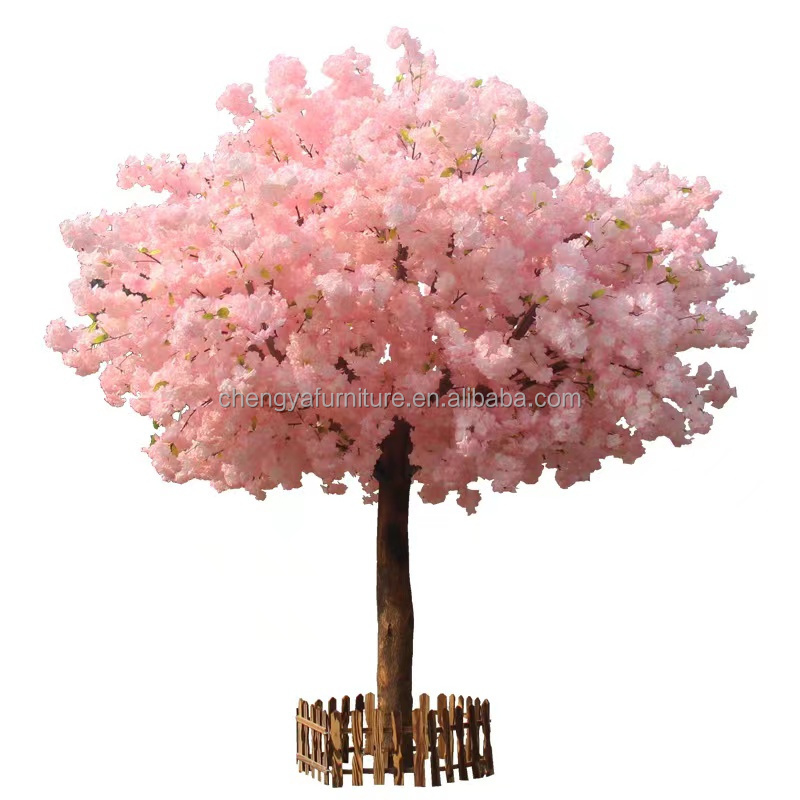 New design artificial plants trees wholesale cherry blossom tree centerpiece