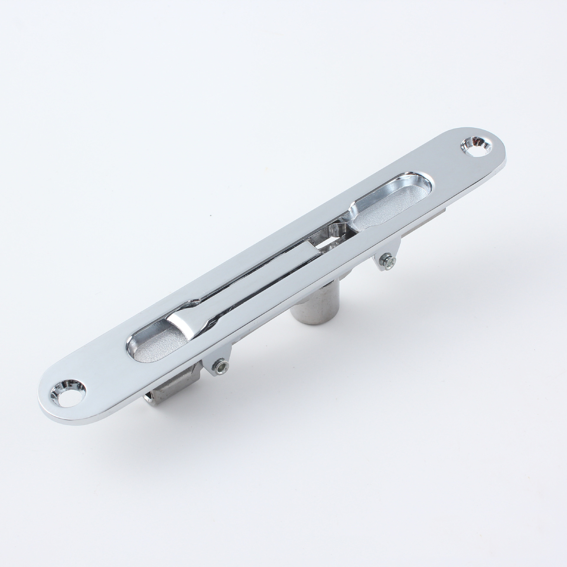 High Performance Door Hardware Accessories Zinc Alloy Sliding Door Latch Flush Bolt Latch Lock Flush Door Bolt