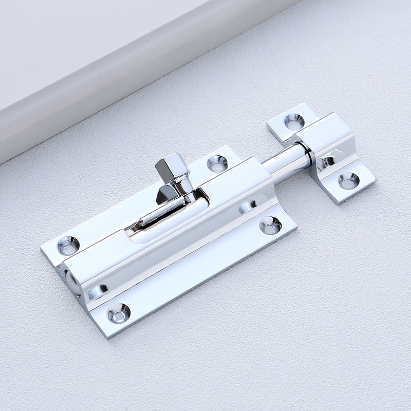 Premium Barrel Bolt Latch, Thickened Door Bolt Lock, Aluminium Slide Bolt Latch Locks for inside Door