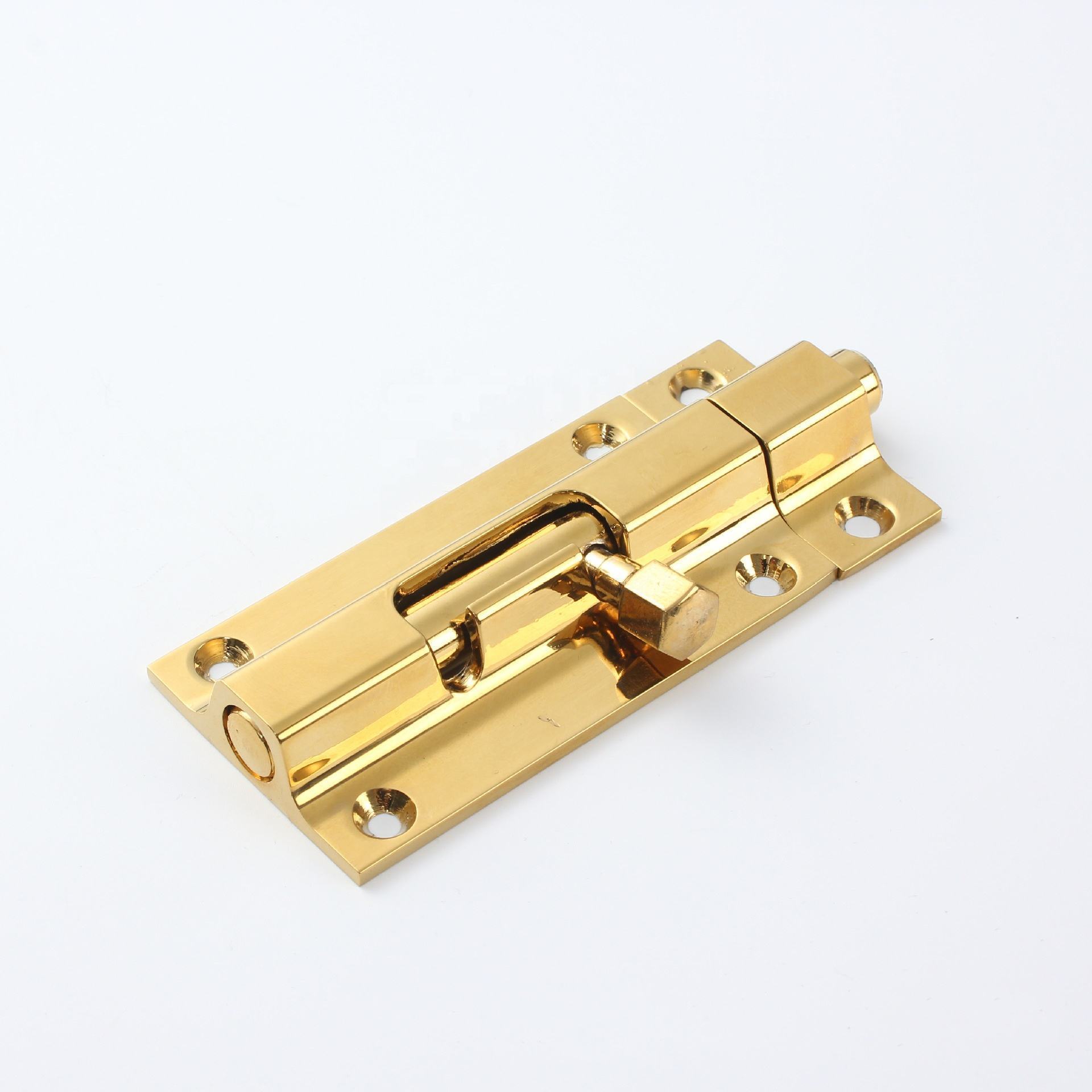 Door Lock Bolt Barrel Sliding Latch Lock with Screws for Bathroom Toilet Shed Door Furniture Pet Gate