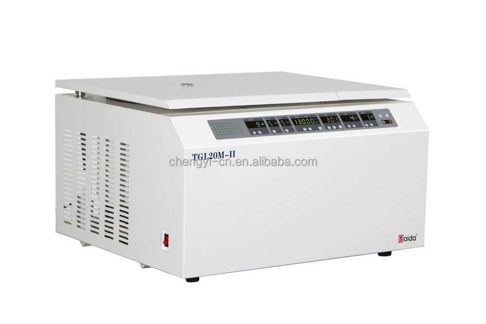 large capacity high speed refrigerated centrifuge with rotor 4*100ml TGL20MW