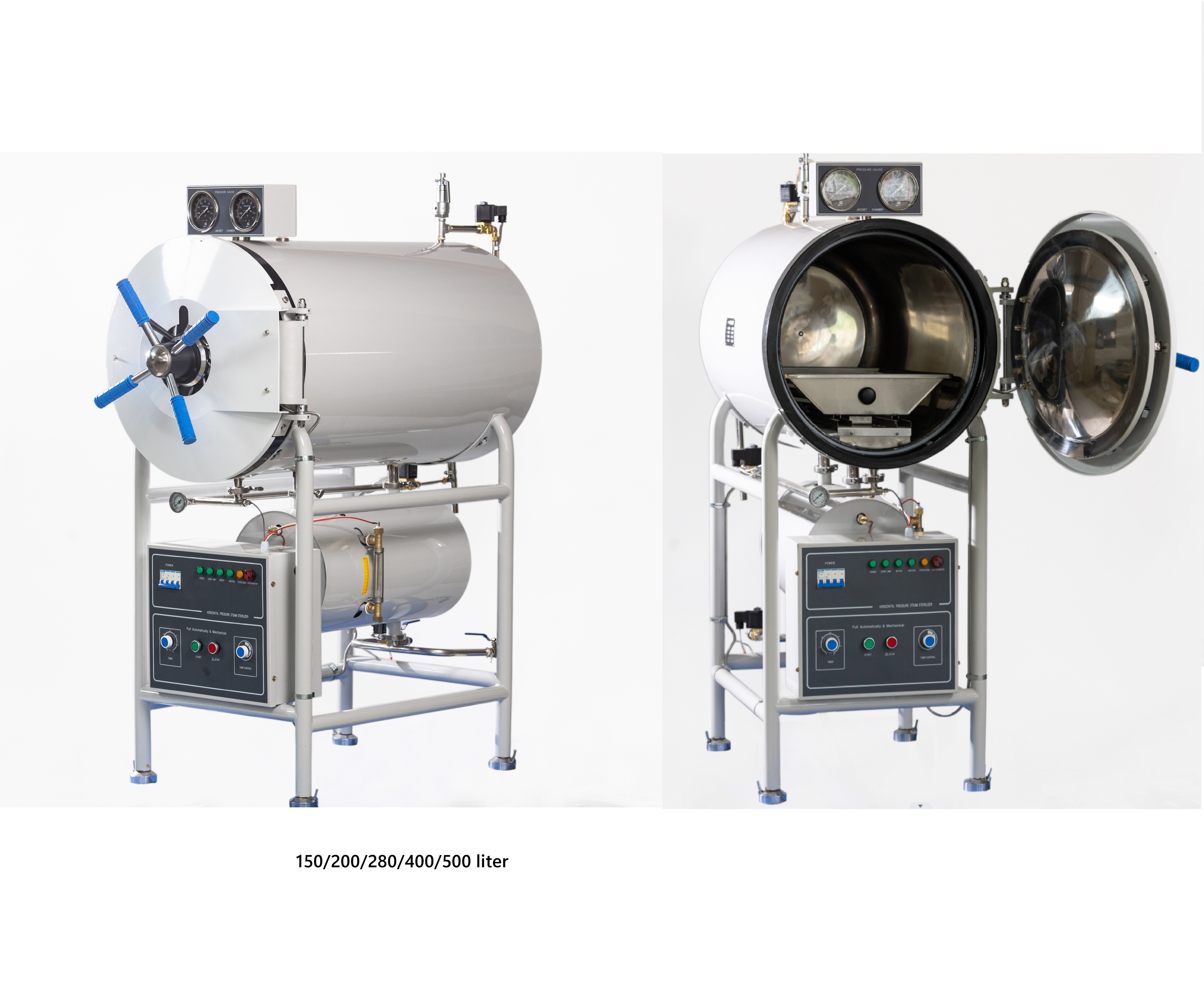 150 200 280 400 500 liter horizontal steam autoclave for hospital industrial mushcoom substrate