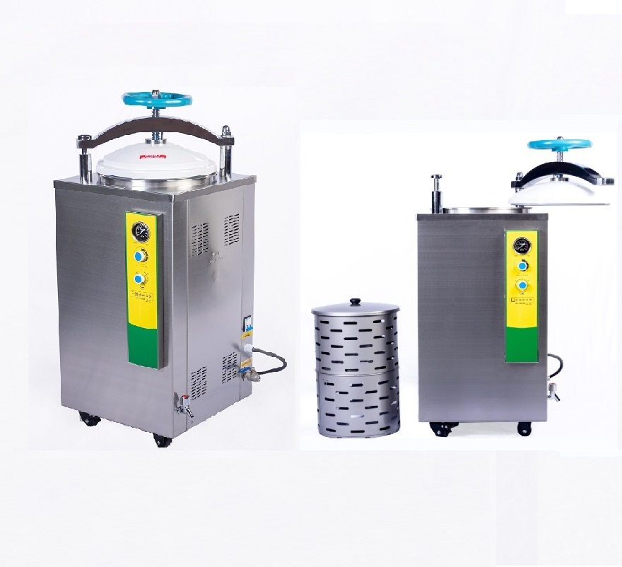 35 50 75 100 liter vertical autoclave vertical pressure steam sterilizer autoclave for medical laboratory food and industrial