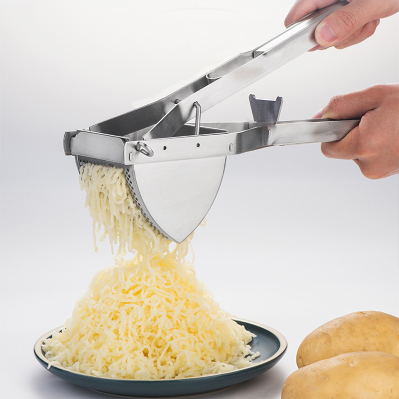 Potato Ricer mash Stainless Steel Potato Masher  and Ricer Kitchen  Tool Press and Mash For  Perfect Mashed Potatoes