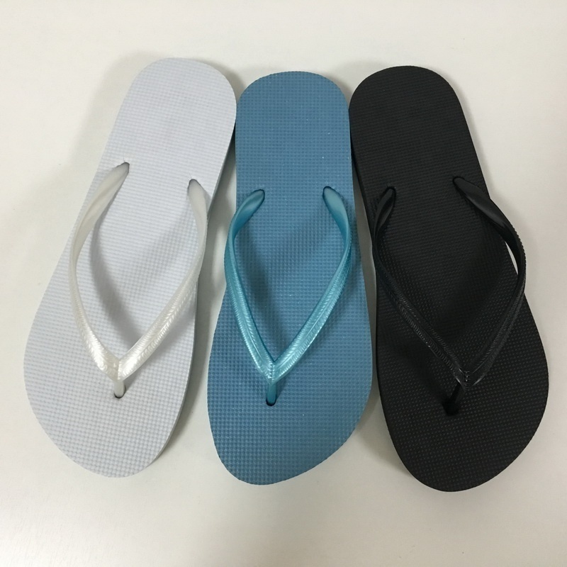 Wholesale Cheap Custom Logo Print Latest Rubber Women Pink Wedding Slipper Plain Flip Flops