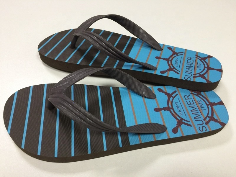 Cheap Wholesale Flip Flops Rubber African Sandal Footwear PE Flipflops Slippers Printed Flip Flops for Men New design