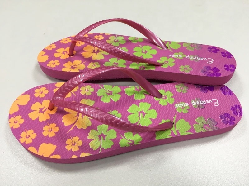 wholesale customized beach rubber oem flip flops one dollar flip-flops slippers