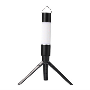 Outdoor Camping Table Lamp LED Telescopic Flashlight With Tripod Multifunctional Rechargeable Torch