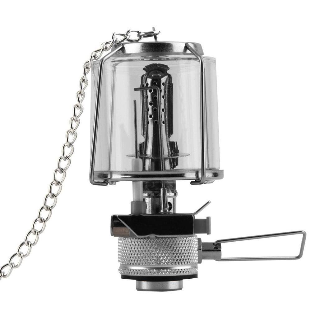 600W Mini Portable Gas Lantern With Piezo Adjustable Valve Gas Lamp Compact Outdoor Travel Camping lights