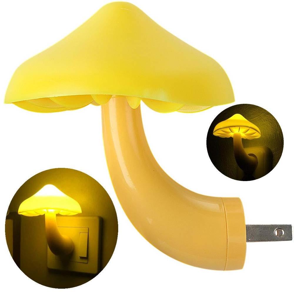 Mini Cartoon Shape Night Led Lamp energy saving Light Children Gift Kids baby Bedroom Mushroom Duck Night light