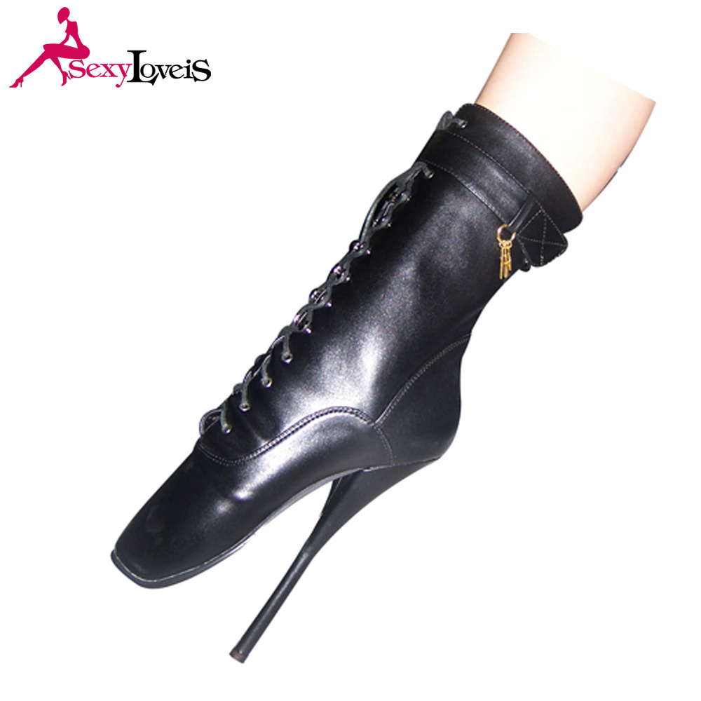 Alibaba Big size women shoes wholesale prices High heel ankle boots ladies pole dance ballet boots stripper women shoes 2021