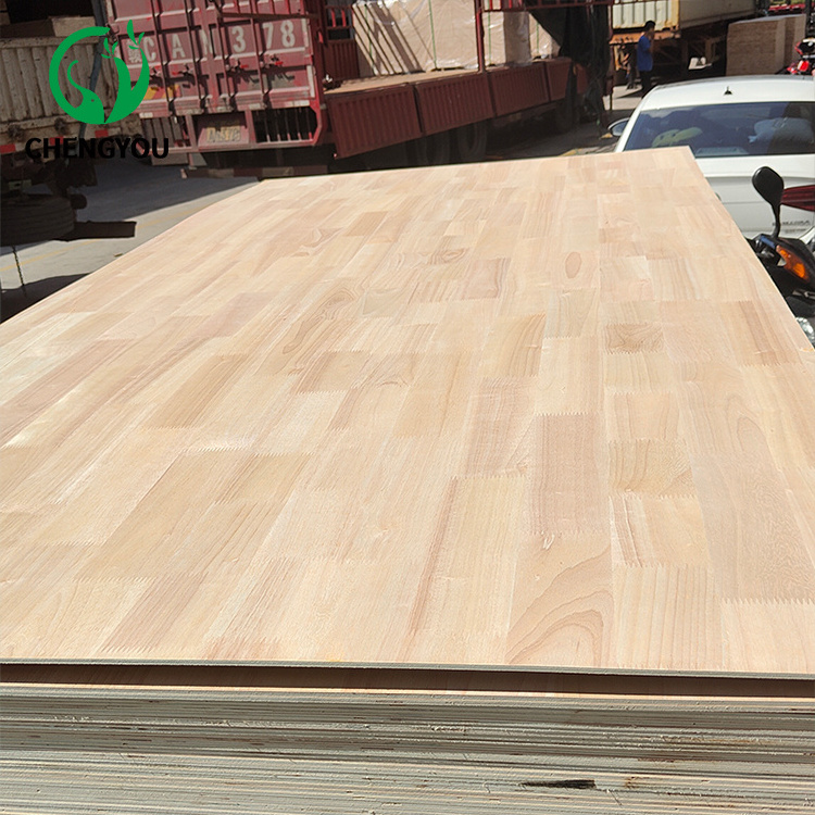 plywood  rubber wood veneer Finger Joint Wood of  Panel for furniture table - desktop/countertops/ stair tread/ floating shelf