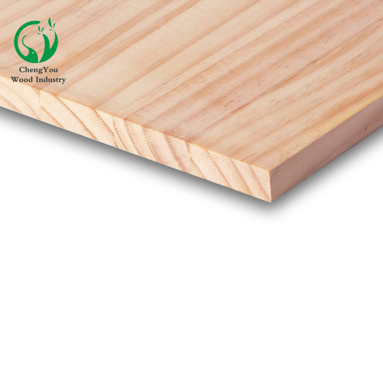 Finger Joint Board 1220x2440 Original Sawdust Shaving Plywood Sheet Furniture Plank Pine Timber Wood