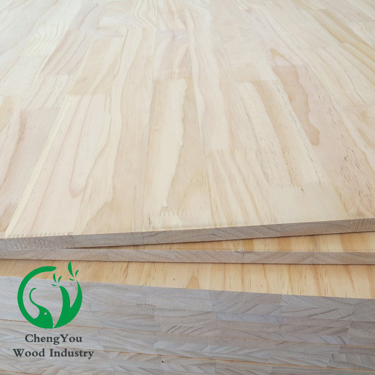 Finger Joint Board 1220x2440 Original Sawdust Shaving Plywood Sheet Furniture Plank Pine Timber Wood