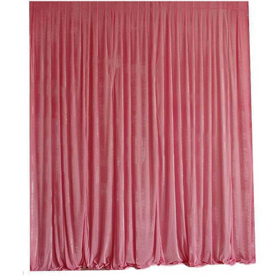 New Style Stage Background Decoration Wall Wedding Curtain Velvet Fabric Wedding Backdrop Decoration