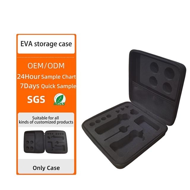 Factory Electronic Storage Hard EVA Tool Case Box, Cut Foam Carrying Organizer with custom Logo