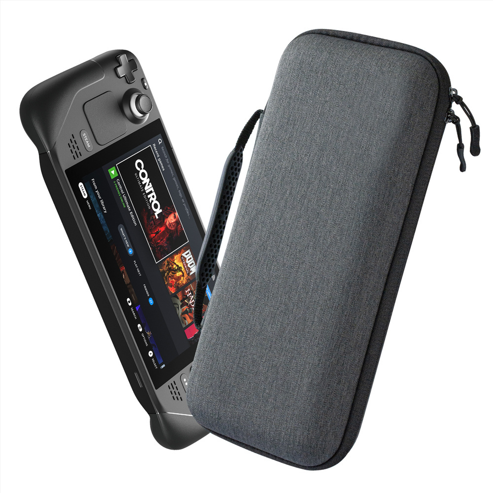 Protective Hard Portable Sleeve EVA Bag Game Steam Deck Storage Bag Travel Box Steam deck Carrying Case With Zipper