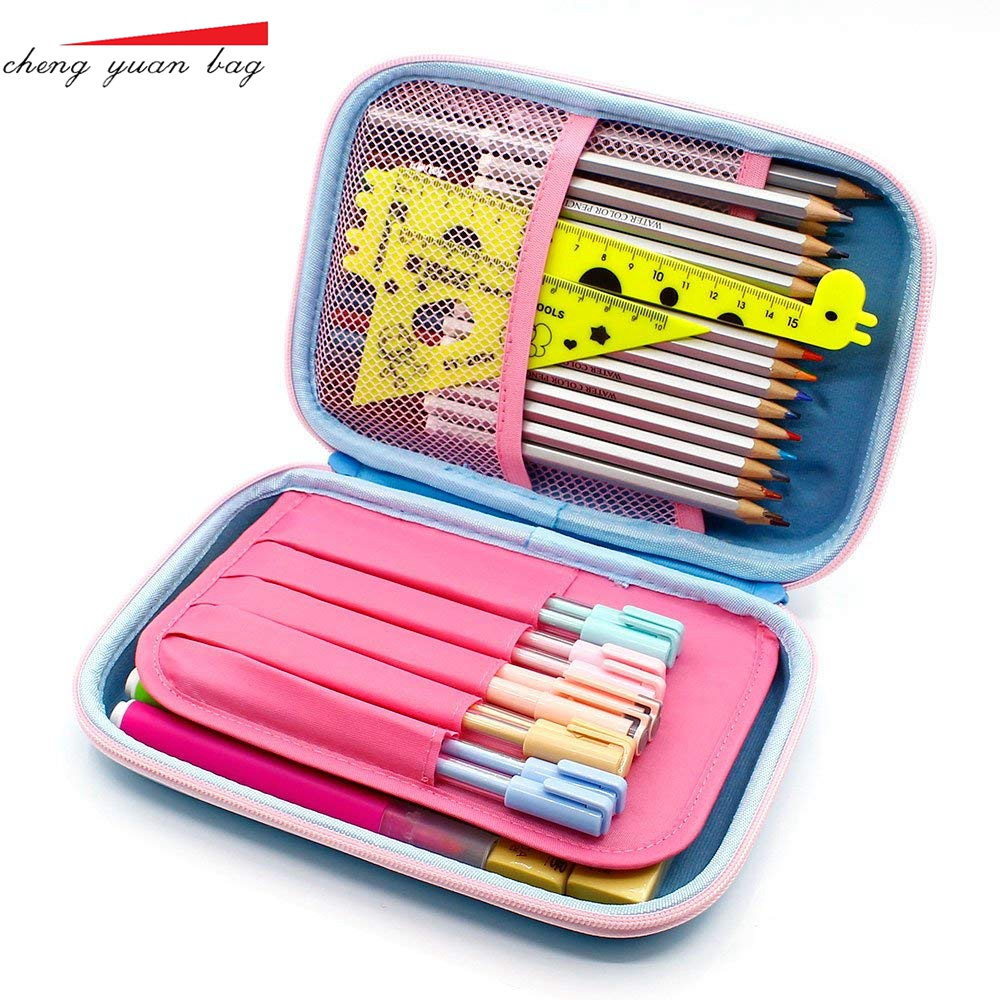 Cartoon Printed Wholesale Waterproof Kids Pencil Bag Pen Case 3D Eva Pencil Case