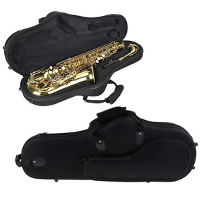 Custom Musical Instrument Bag Waterproof PU Antirusting Anticorrosive EVA Foam Tenor Saxophone Storage Case