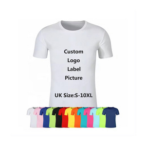 Custom 100% cotton custom logo 3d printing  t-shirt workwear team class clothing  personality advertising culture custom t shirt