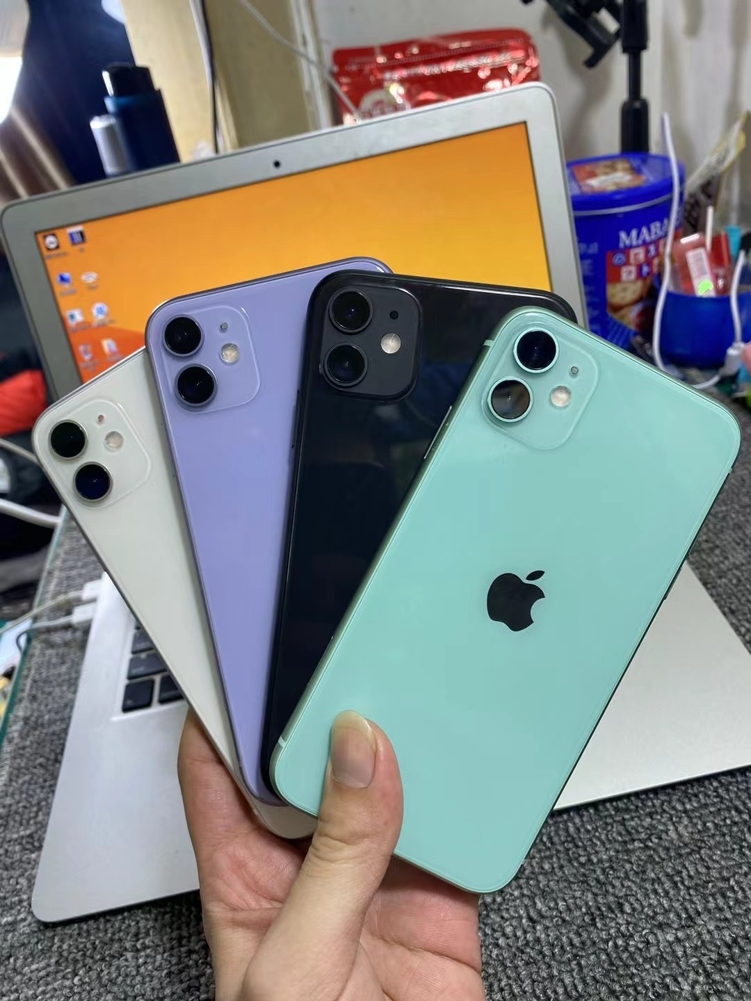 Wholesale used phone iphone11 11promax Unlocked iphone 64GB 128GB 256GB High quality used phone iphone11 11promax