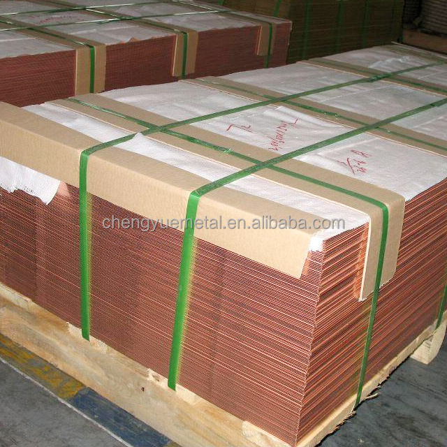 Pure Copper Sheet for Red Cooper Sheet Plate C12200 Copper Alloy Bronze Wholesale Price 99.90%