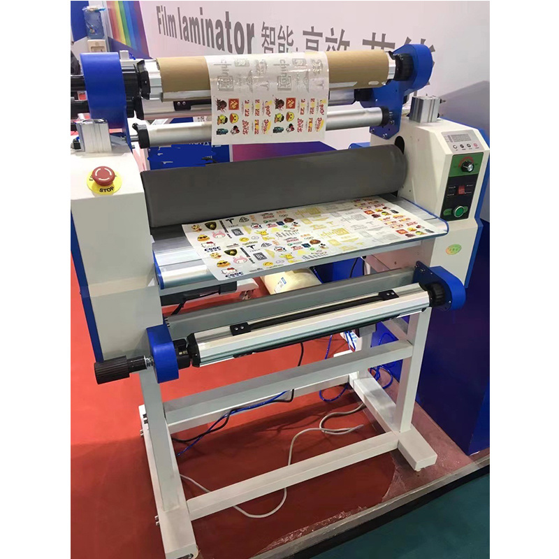 Manual 650mm Warm and Cold Laminator heavy duty  laminating machine Crystal label special laminating machine