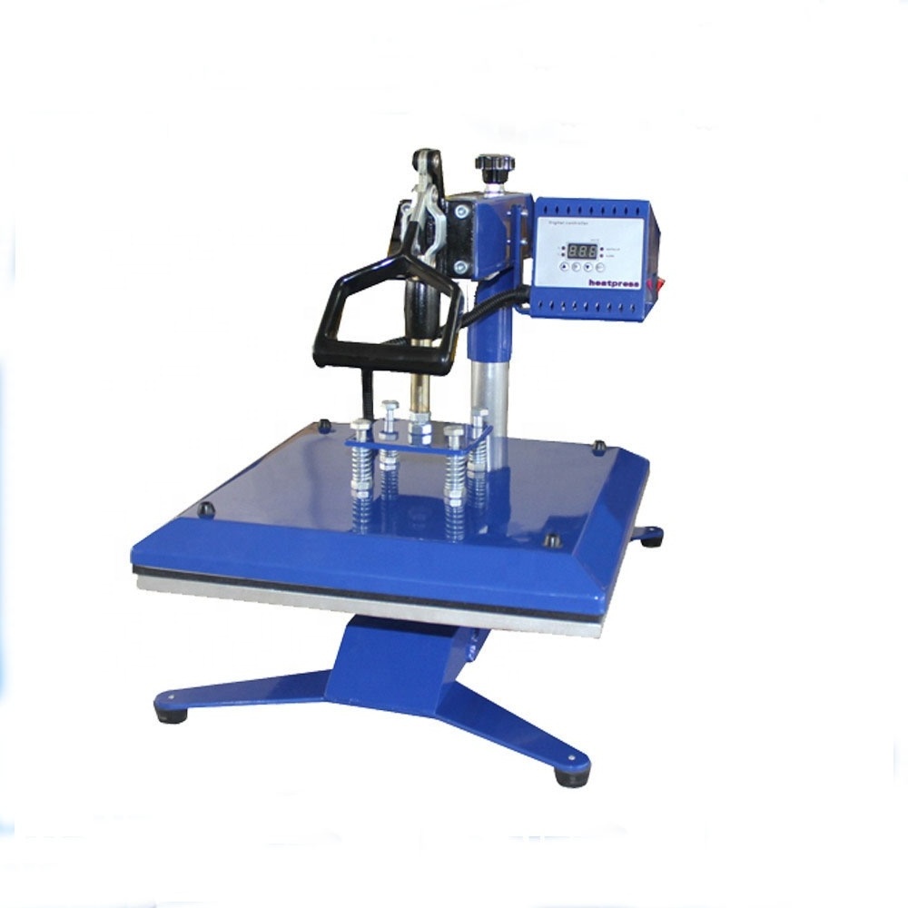 15x15 cheap embossing roller heat press machine for leather logo