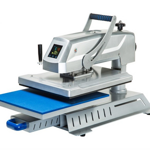 Big size flatbed plate manual operation  T-shirt printing heat press machine also Paper Label  Card Cloths Printer for  sales