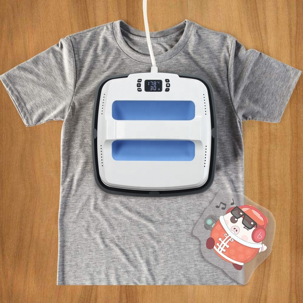 Easy oprate Hand-held  portable hot plate tshirt printing heat press machines for sales