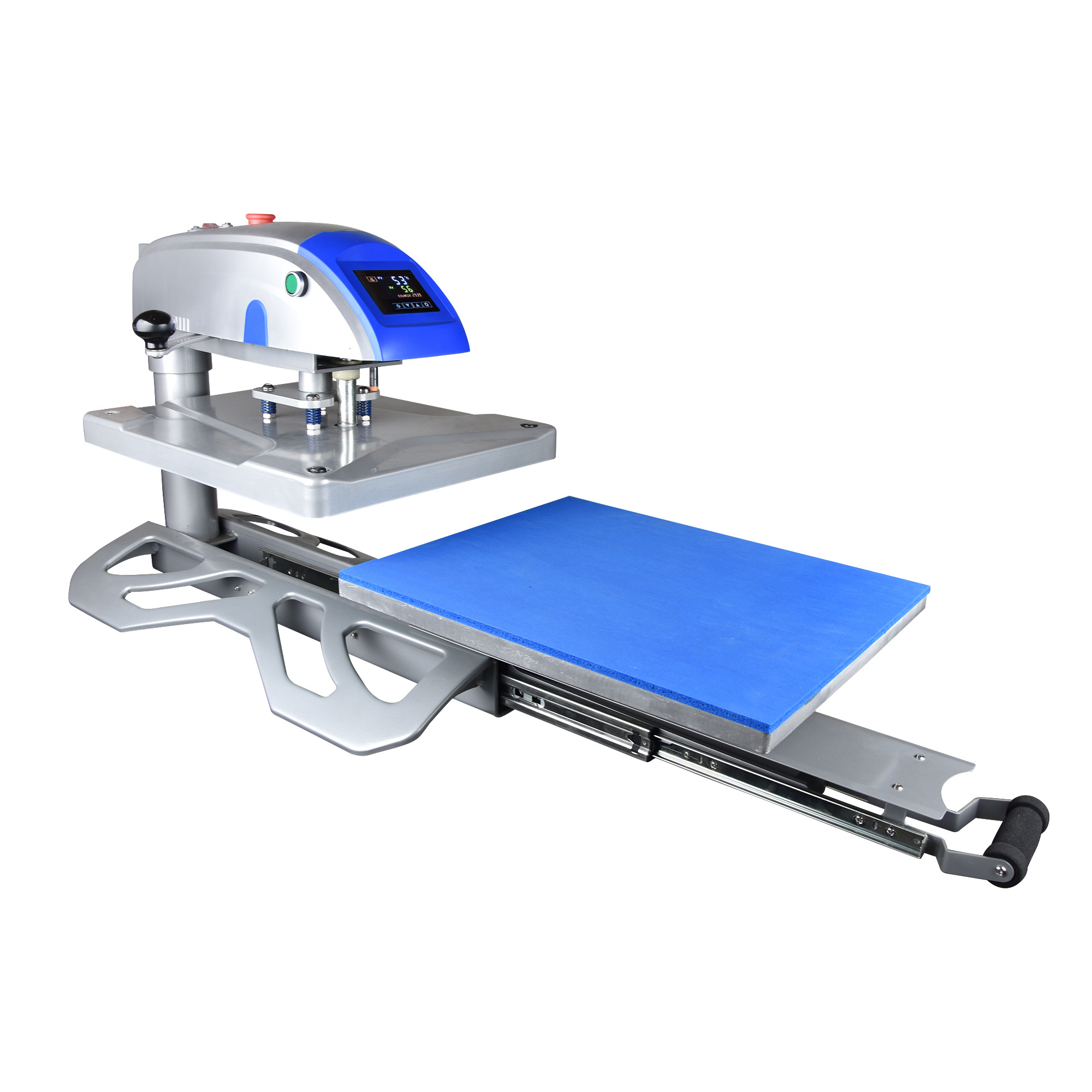 Hot sell 16x20 electric swing away slide out t-shirt printing sublimation heat press machine heat transfer machine