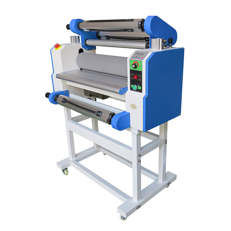 25inch Manual 650mm Warm and Cold Laminator heavy duty  laminating machine Crystal label special laminating machine