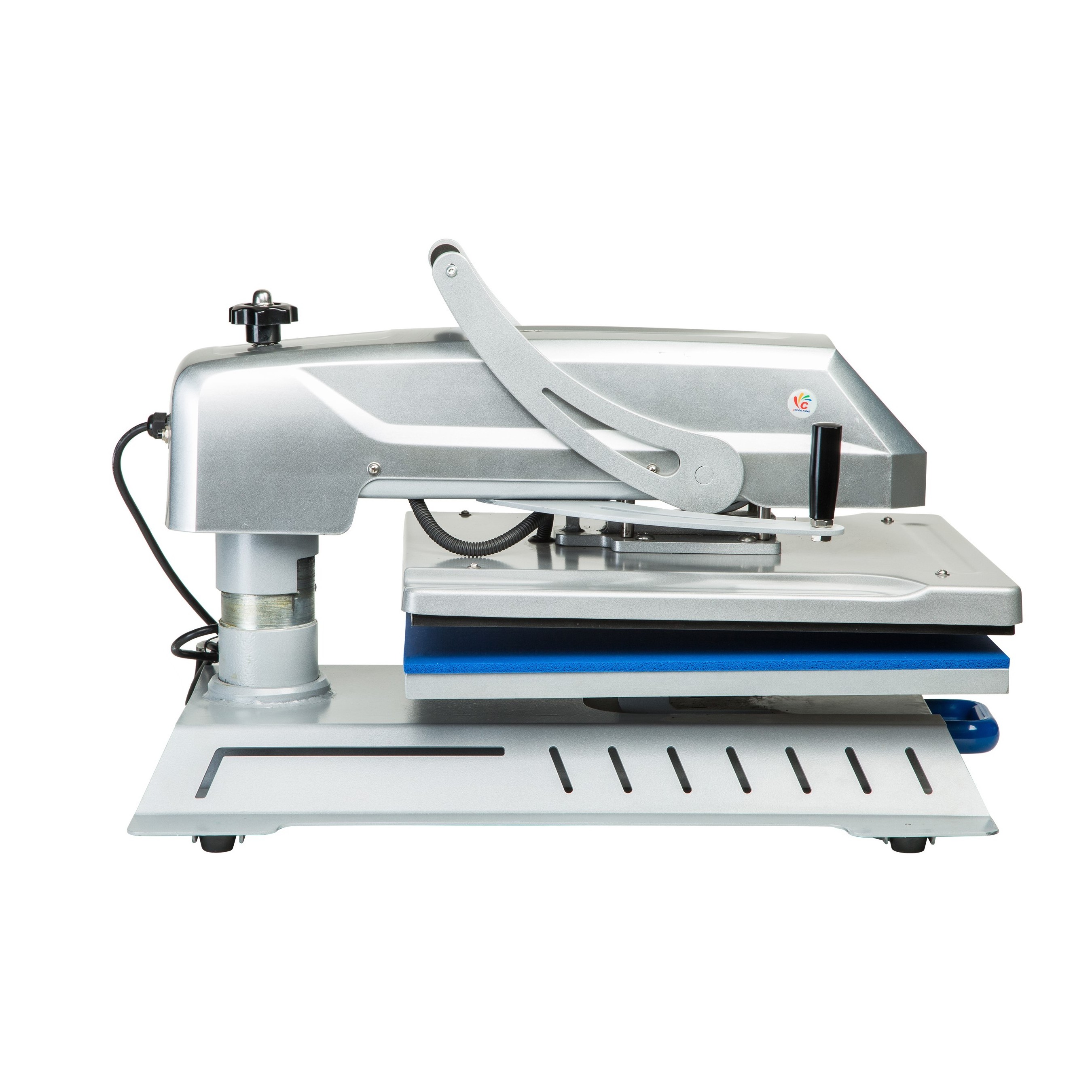 Big size flatbed plate manual operation  T-shirt printing heat press machine also Paper Label  Card Cloths Printer for  sales