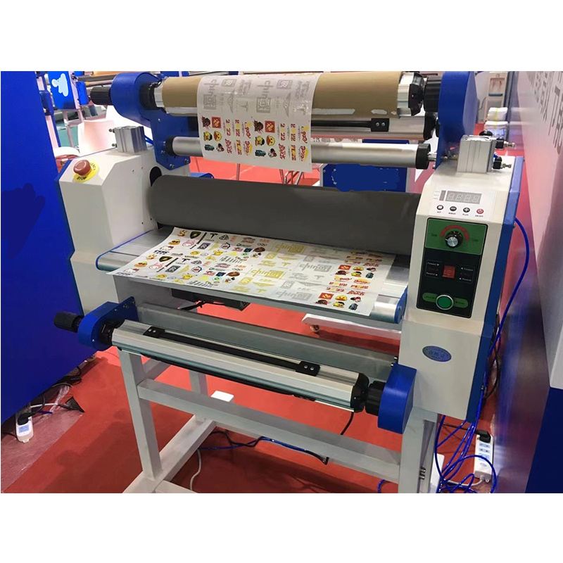 Manual 650mm Warm and Cold Laminator heavy duty  laminating machine Crystal label special laminating machine