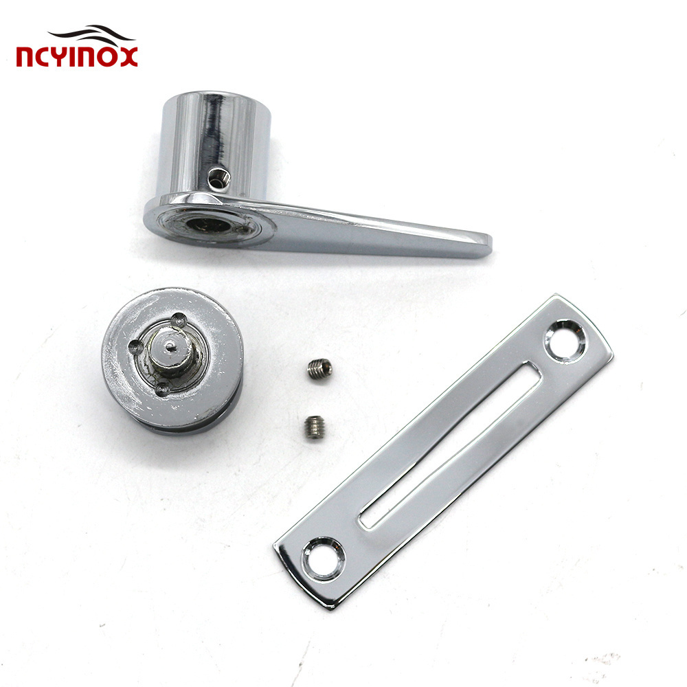 Sliding Moving Door Buckle Privacy Lock Office Hardware small knob glass shower door latch