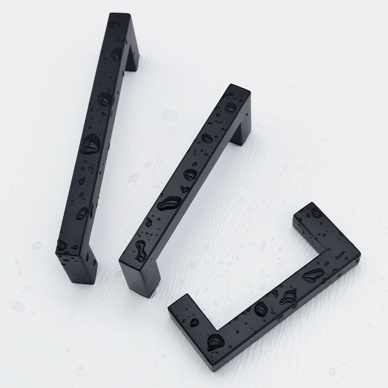 Kitchen Square Cabinet Handles Matte Black Cabinet Pulls Black Drawer Pulls Kitchen Cabinet Hardware