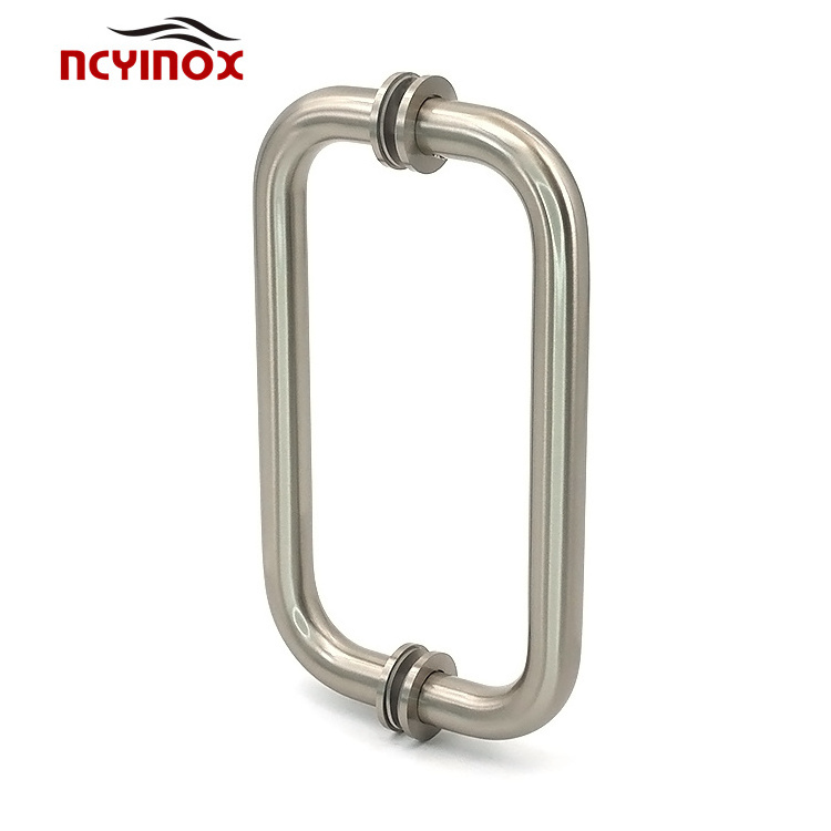 Hot Selling New Glass Door pull Handle Stainless Steel pull handle for bathroom