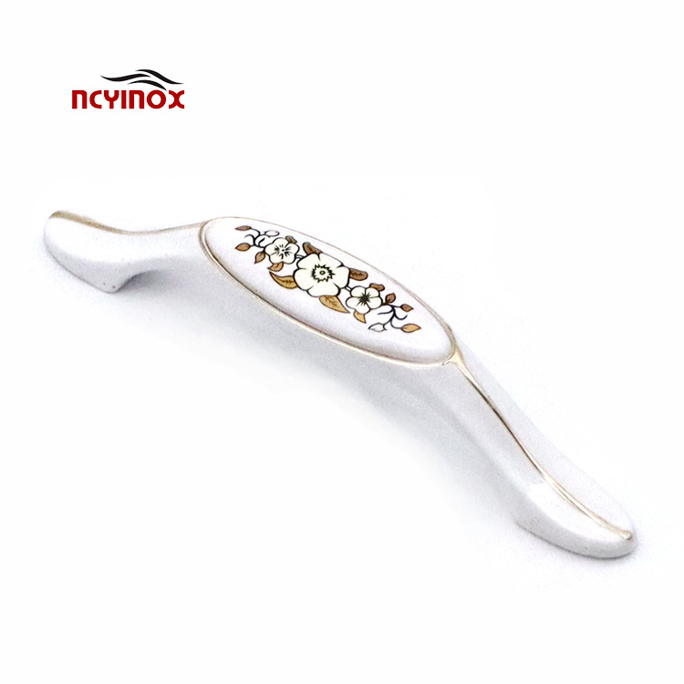 Popular Design Classic Furniture Handles Hardware Antique Ceramic Modern Cabinet Handle Furniture Kitchen Door Handle