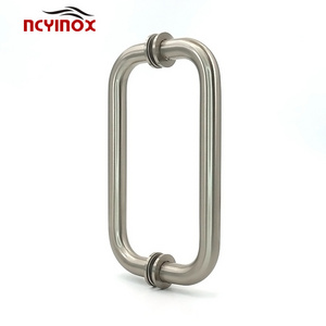 Hot Selling New Glass Door pull Handle Stainless Steel pull handle for bathroom